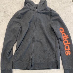 Adidas zip up hoodie